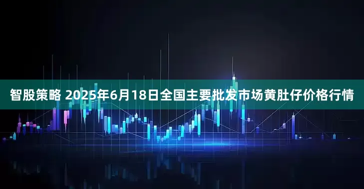 智股策略 2025年6月18日全国主要批发市场黄肚仔价格行情