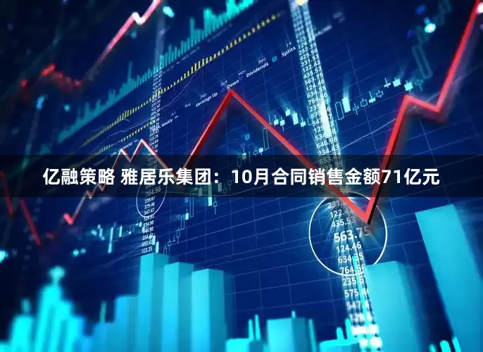 亿融策略 雅居乐集团：10月合同销售金额71亿元